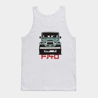 Landcruiser fj40 (green) Tank Top